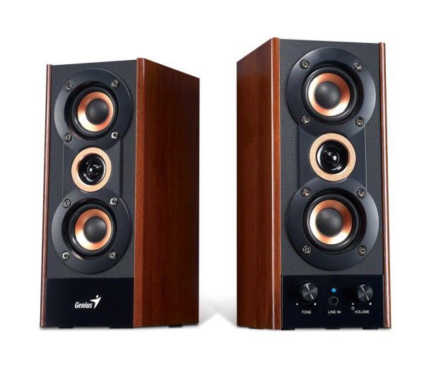 Genius Głośniki 2.0 SP-HF800A 20W wooden - 1435162 - zdjęcie 2